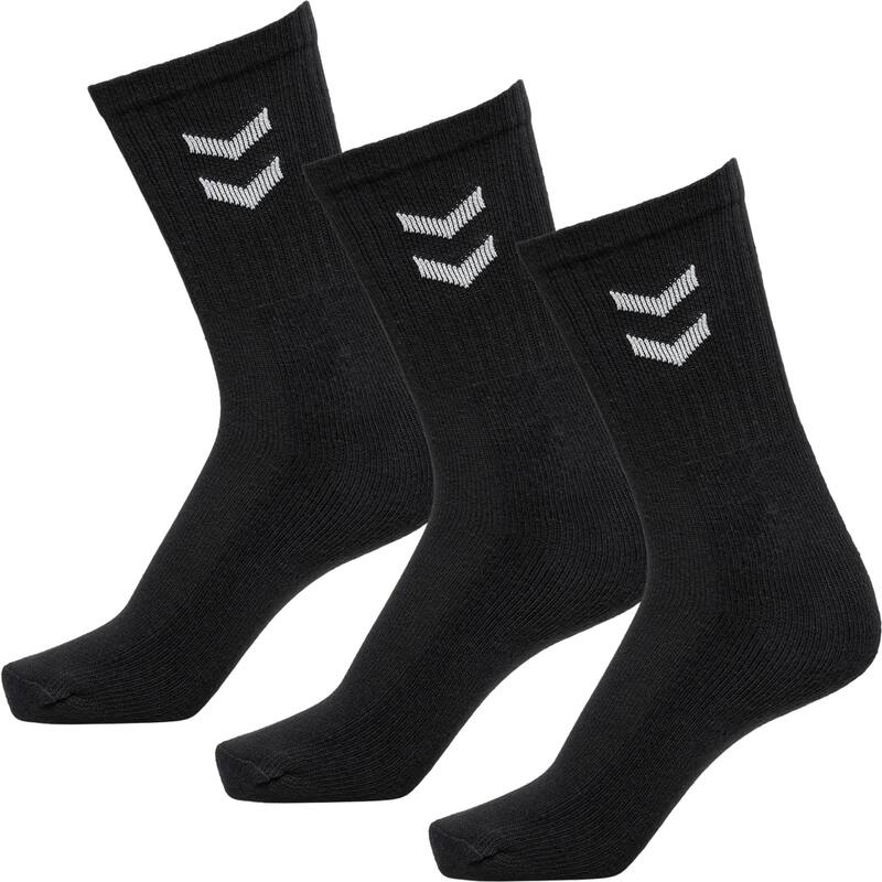 HUMMEL 3-pack Basic sock – Black