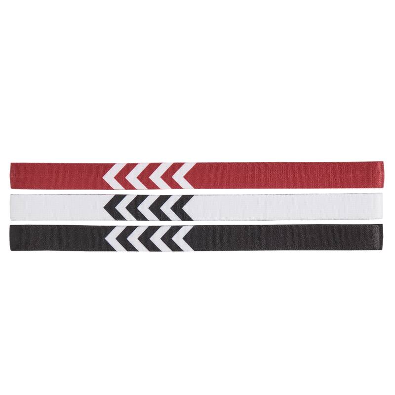 HUMMEL 3-PACK HEADBAND 17-18 – White/black/true red