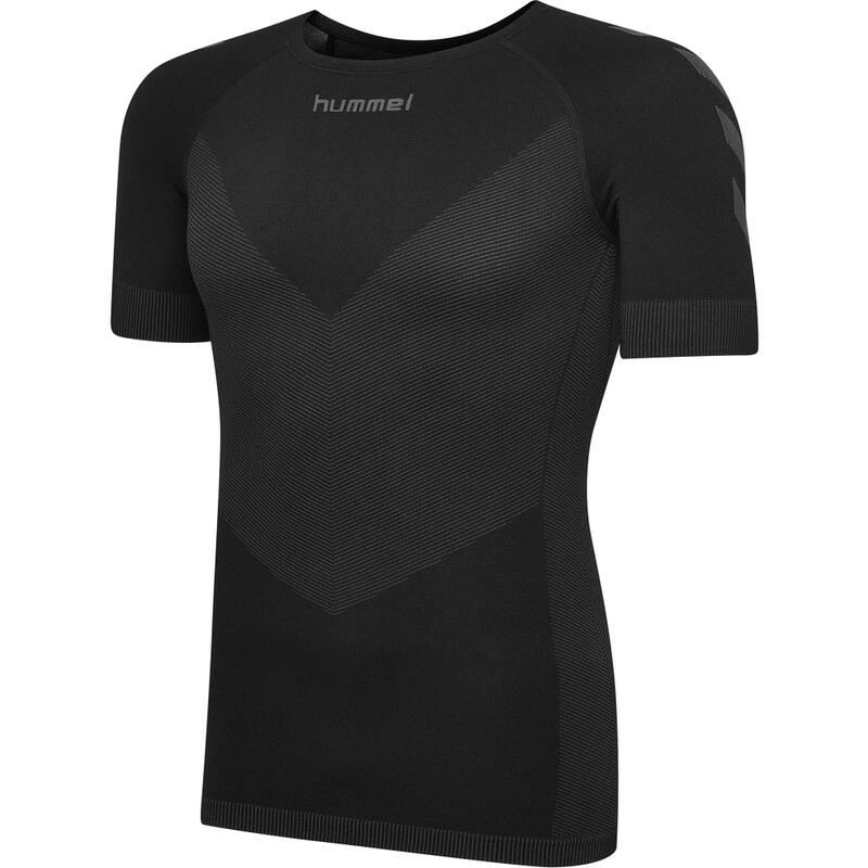 HUMMEL FIRST SEAMLESS JERSEY S/S – Black