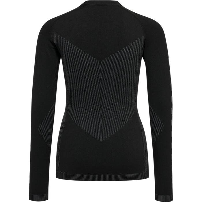HUMMEL FIRST SEAMLESS JERSEY L/S K – Black – Rückseite