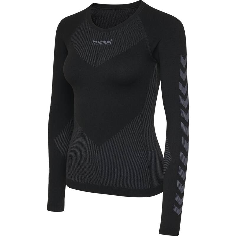 HUMMEL FIRST SEAMLESS JERSEY L/S W – Black