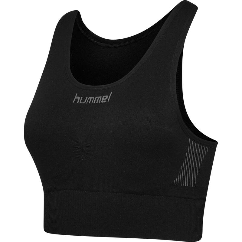 HUMMEL FIRST SEAMLESS BRA WOMAN – Black