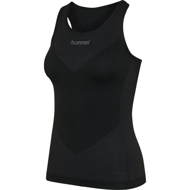 HUMMEL FIRST SEAMLESS TANK TOP W – Black