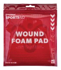 HUMMEL WOUND FOAM PAD 1 PIECE – Poinsettia