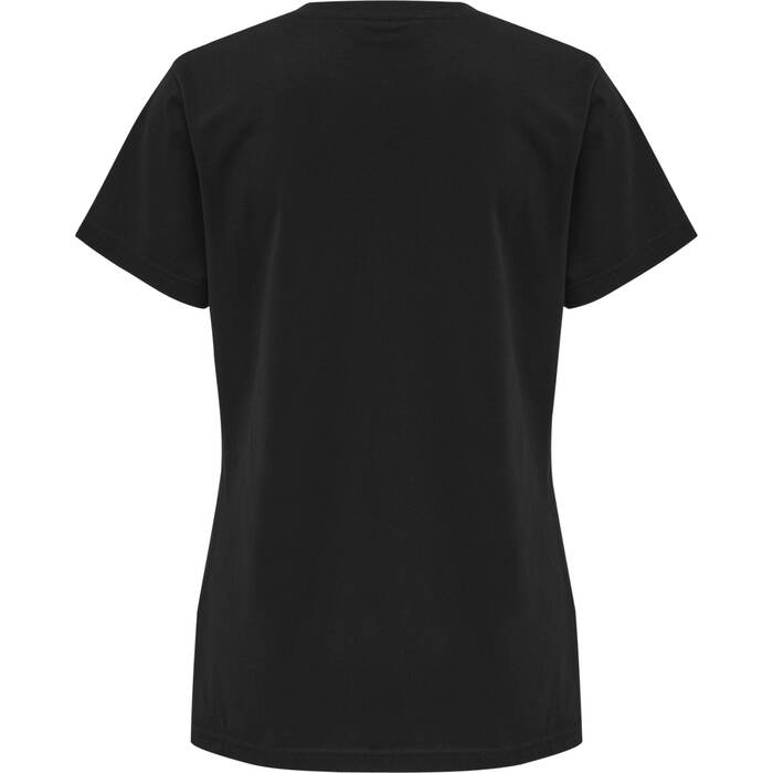 HUMMEL hmlRED BASIC T-SHIRT S/S WOMAN – Black – Rückseite