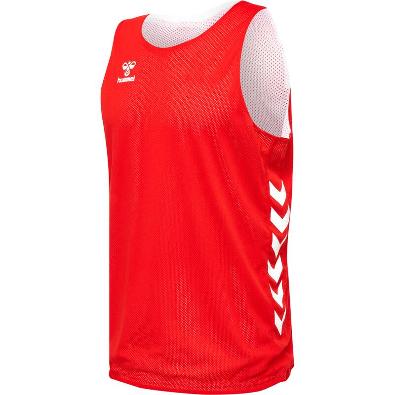 HUMMEL HMLCORE XK REVERSE BASKET JERSEY – True red/white
