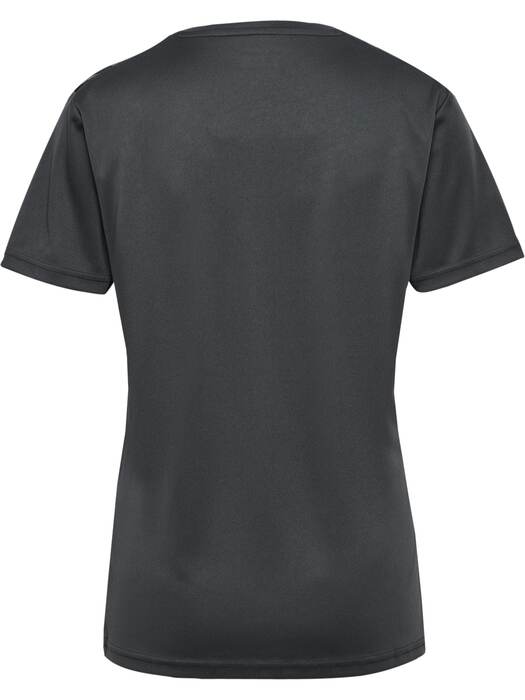 HUMMEL hmlAUTHENTIC PL JERSEY S/S WOMAN – Asphalt – Rückseite