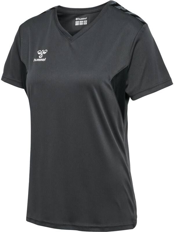 HUMMEL hmlAUTHENTIC PL JERSEY S/S WOMAN – Asphalt