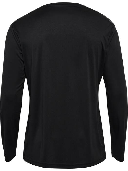 HUMMEL hmlAUTHENTIC PL JERSEY L/S – Black – Rückseite