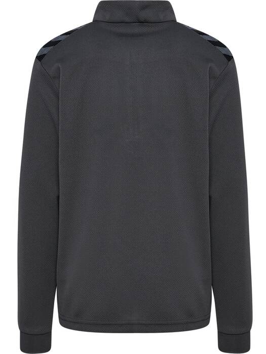 HUMMEL hmlAUTHENTIC HALF ZIP SWEAT KIDS – Asphalt – Rückseite