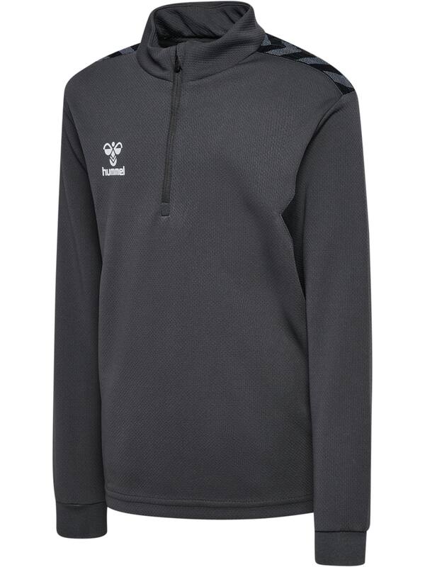 HUMMEL hmlAUTHENTIC HALF ZIP SWEAT KIDS – Asphalt