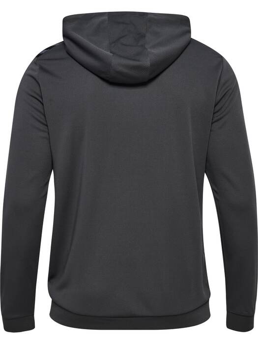 HUMMEL hmlAUTHENTIC PL ZIP HOODIE – Asphalt – Rückseite