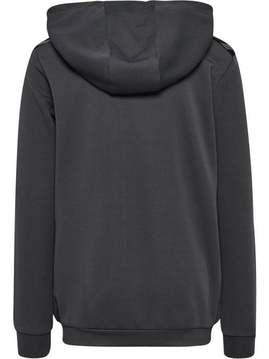 HUMMEL hmlAUTHENTIC PL ZIP HOODIE KIDS – Asphalt – Rückseite