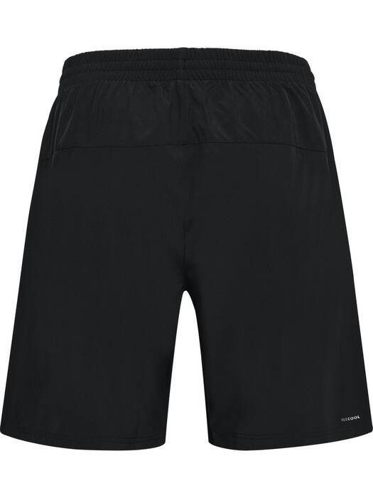 HUMMEL hmlAUTHENTIC WOVEN SHORTS – Black – Rückseite