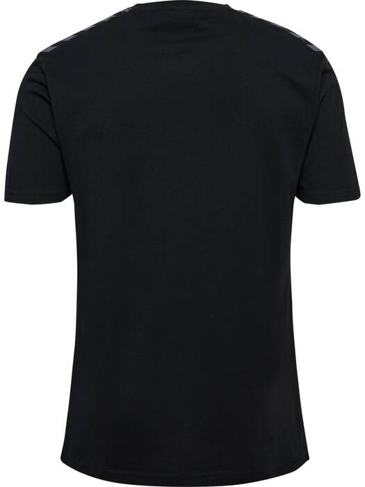 HUMMEL hmlAUTHENTIC CO T-SHIRT S/S – Black – Rückseite