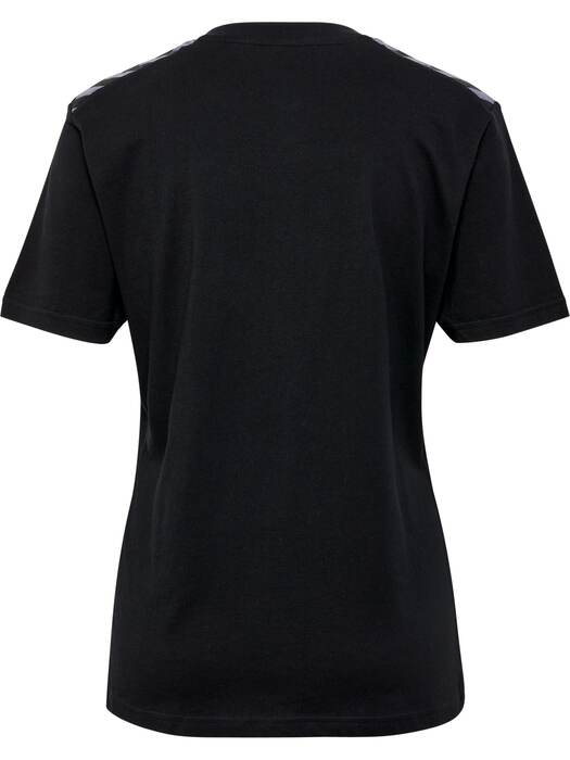 HUMMEL hmlAUTHENTIC CO T-SHIRT S/S WOMAN – Black – Rückseite