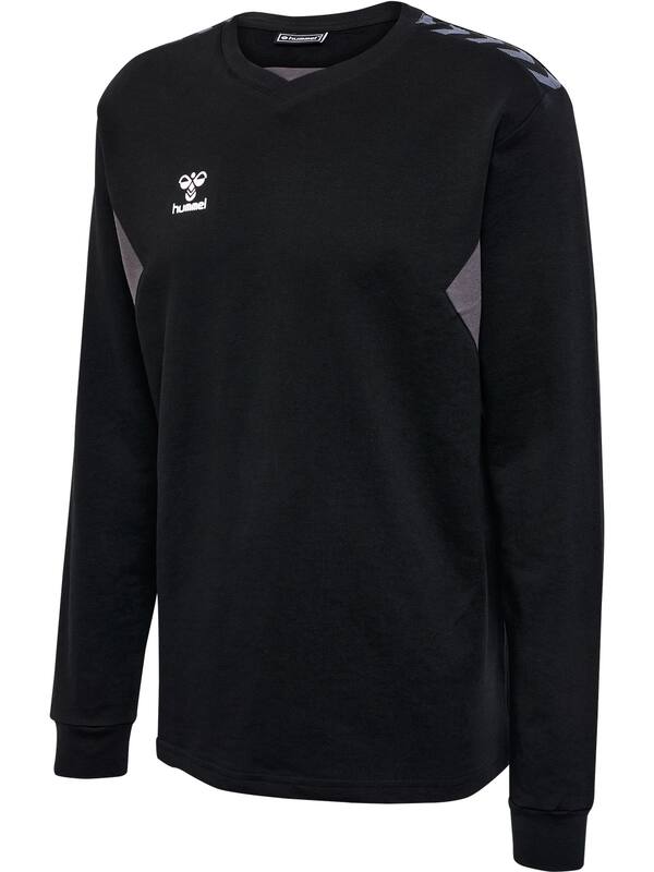 HUMMEL hmlAUTHENTIC CO TRAINING SWEAT – Black