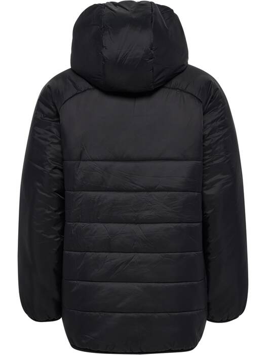 HUMMEL hmlGO QUILTED HOOD JACKET KIDS – Black – Rückseite