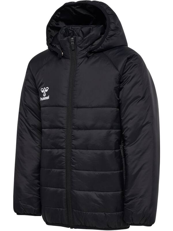 HUMMEL hmlGO QUILTED HOOD JACKET KIDS – Black