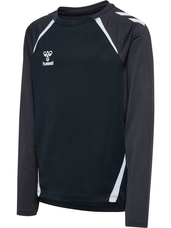 HUMMEL hmlLEAD 2.0 CREW SWEAT KIDS – Black/asphalt