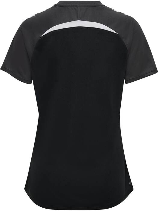 HUMMEL hmlLEAD 2.0 POLO WOMAN – Black/asphalt – Rückseite