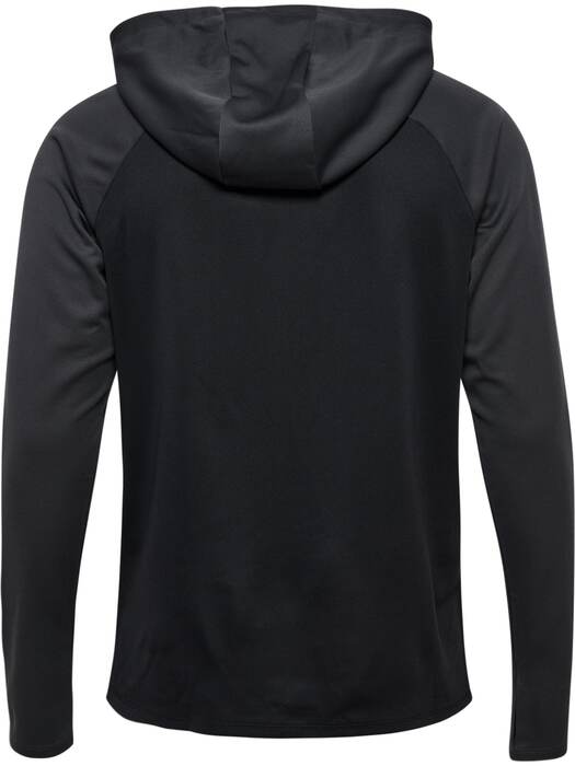 HUMMEL hmlLEAD 2.0 ZIP HOODIE – Black/asphalt – Rückseite