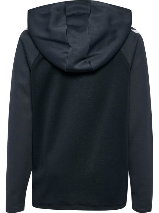 HUMMEL hmlLEAD 2.0 ZIP HOODIE KIDS – Black/asphalt – Rückseite