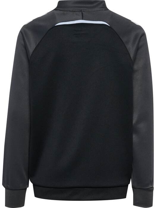 HUMMEL hmlLEAD 2.0 TRACK ZIP JACKET KIDS – Black/asphalt – Rückseite