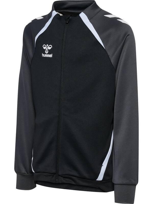 HUMMEL hmlLEAD 2.0 TRACK ZIP JACKET KIDS – Black/asphalt