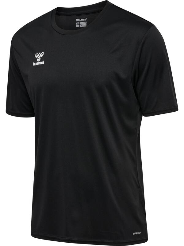 HUMMEL hmlESSENTIAL JERSEY S/S – Black