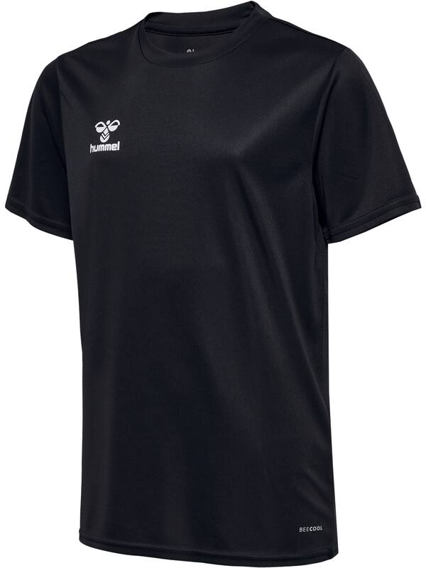 HUMMEL hmlESSENTIAL JERSEY S/S KIDS – Black