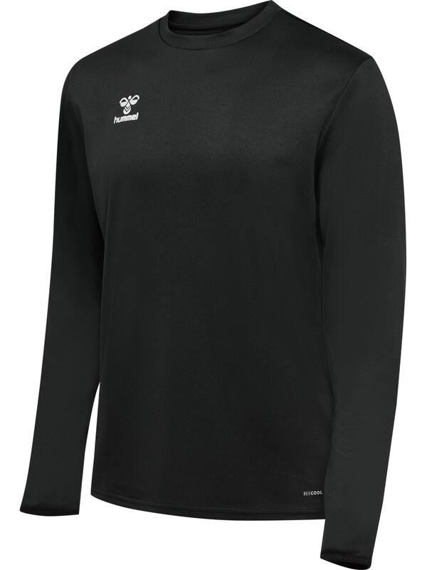 HUMMEL hmlESSENTIAL SWEATSHIRT – Black