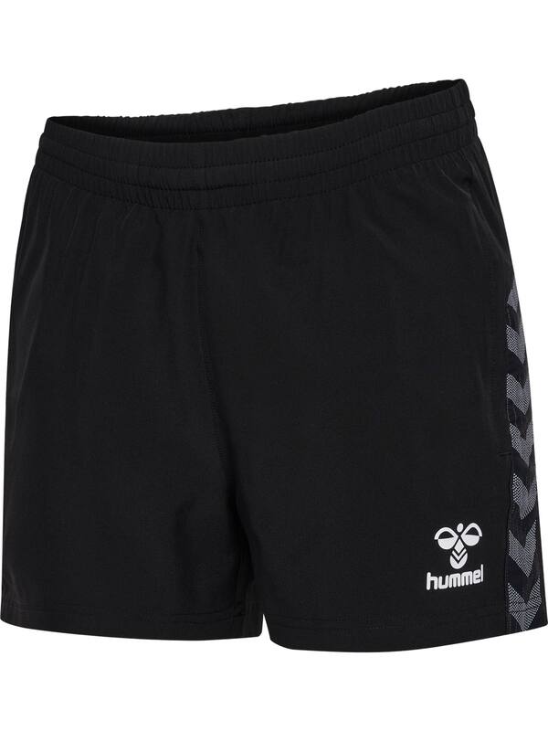 HUMMEL hmlAUTHENTIC WOVEN SHORTS WOMAN – Black