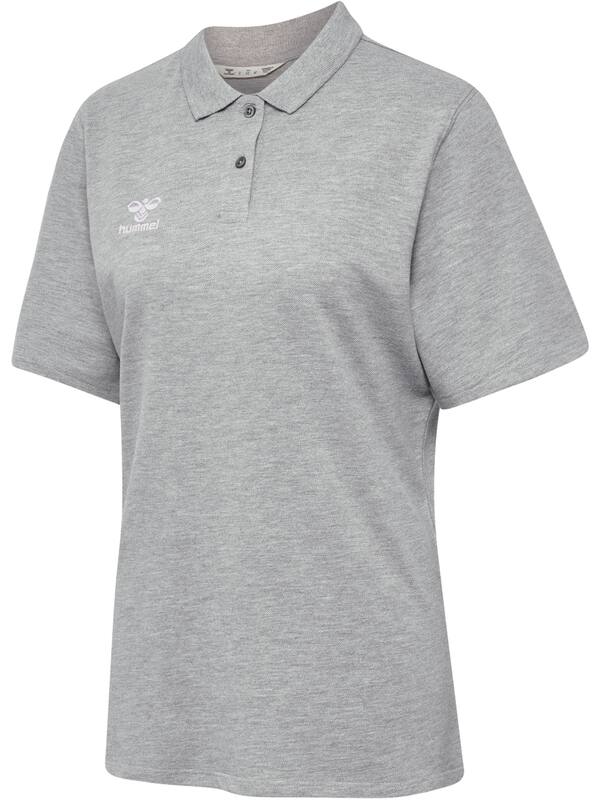 HUMMEL hmlGO 2.0 POLO WOMAN – Grey melange
