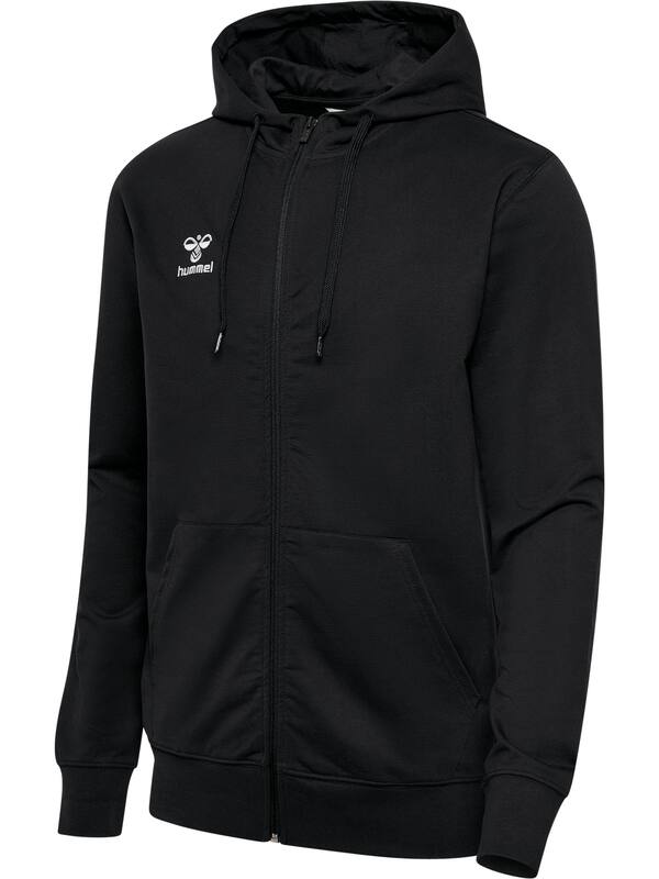HUMMEL hmlGO 2.0 ZIP HOODIE – Black