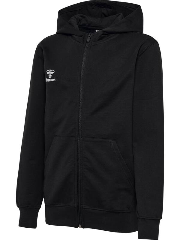 HUMMEL hmlGO 2.0 ZIP HOODIE KIDS – Black