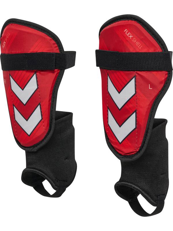 HUMMEL hmlSHIN GUARDS FLEX SHELL – Pompeian red