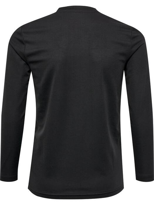 HUMMEL hmlBL ESSENTIAL TEE L/S KIDS – Black – Rückseite