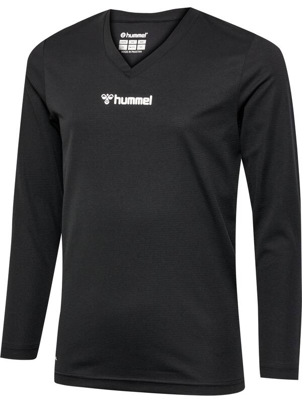 HUMMEL hmlBL ESSENTIAL TEE L/S KIDS – Black