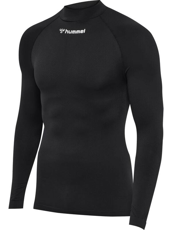 HUMMEL hmlBL COMFORT 2.0 MOCKNECK TEE L/S – Black