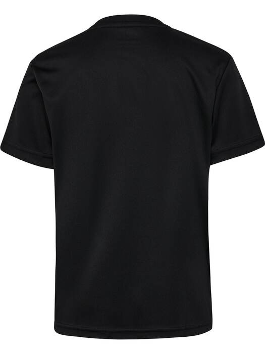 HUMMEL hmlLOGO JERSEY S/S KIDS – Black – Rückseite