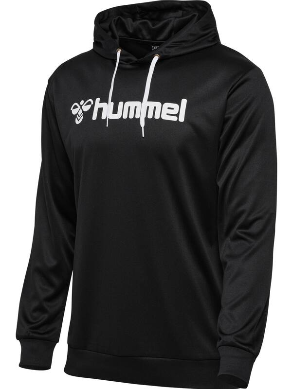 HUMMEL hmlLOGO HOODIE – Black
