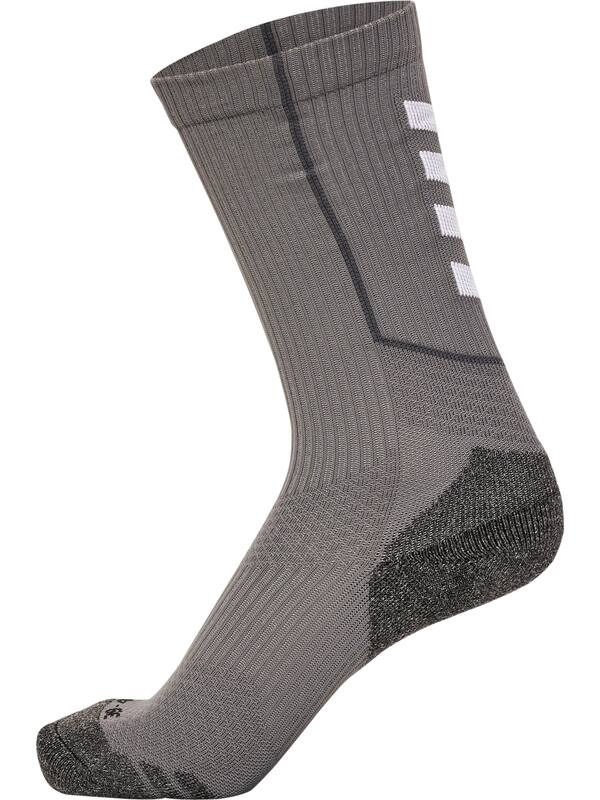 HUMMEL hmlPRO TRAINING SOCKS LOW – Steel gray/white