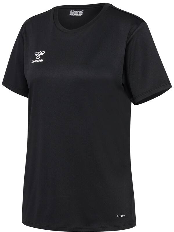 HUMMEL hmlESSENTIAL JERSEY S/S WOMAN – Black