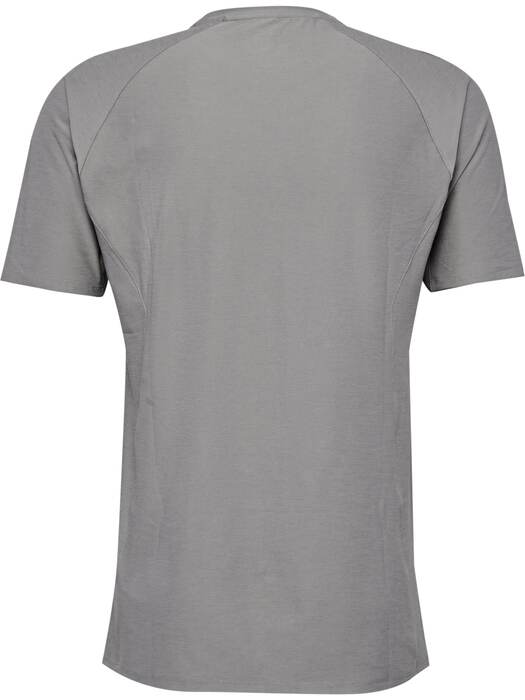 HUMMEL hmlCIMA 2.0 JERSEY S/S – Alloy melange – Rückseite