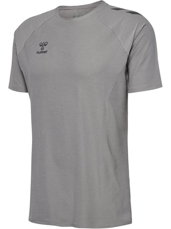 HUMMEL hmlCIMA 2.0 JERSEY S/S – Alloy melange