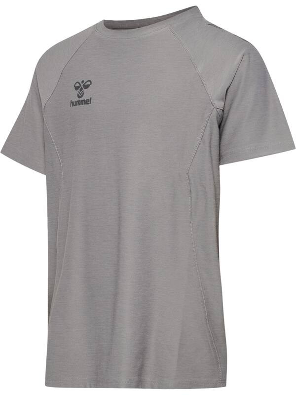 HUMMEL hmlCIMA 2.0 JERSEY S/S KIDS – Alloy melange