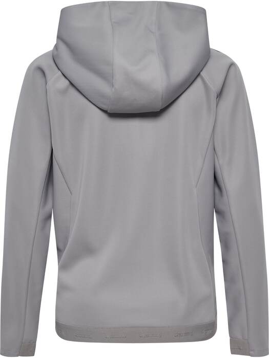HUMMEL hmlCIMA 2.0 ZIP HOODIE WOMAN – Alloy – Rückseite