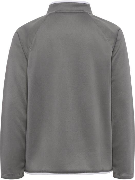 HUMMEL hmlCORE 2.0 HALF ZIP KIDS – Steel gray/white – Rückseite