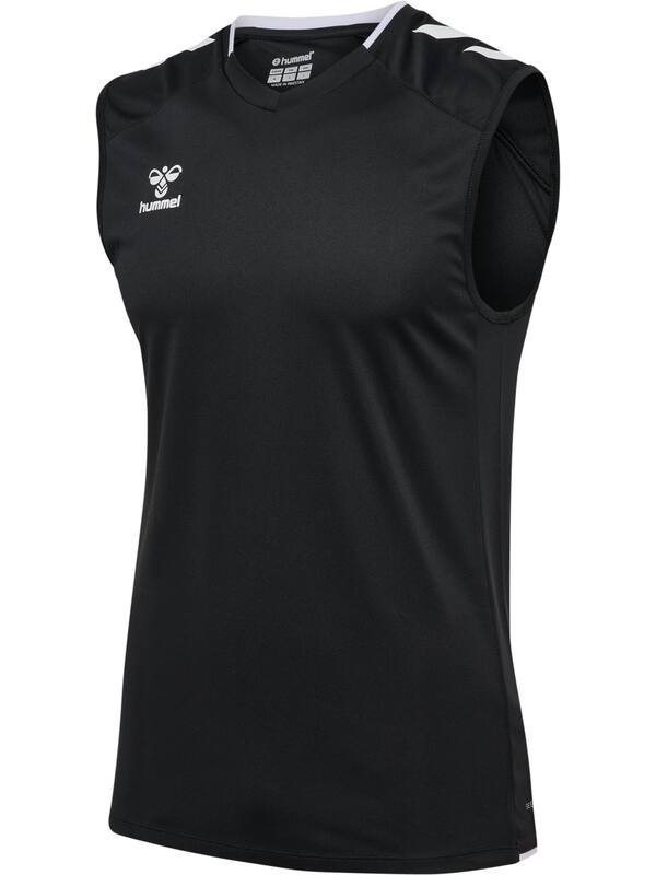HUMMEL hmlCORE 2.0 JERSEY S/L – Black/white